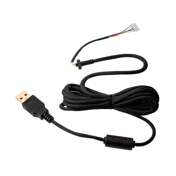Glorious PC Gaming Race Ascended Cable V2 Original Black  Cable Ratón