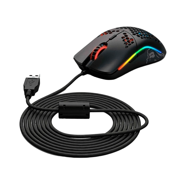 Glorious PC Gaming Race Ascended Cable V2 Original Black  Cable Ratón