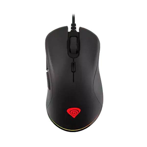 Genesis Krypton 200 6400 DPI RGB Black  Ratón
