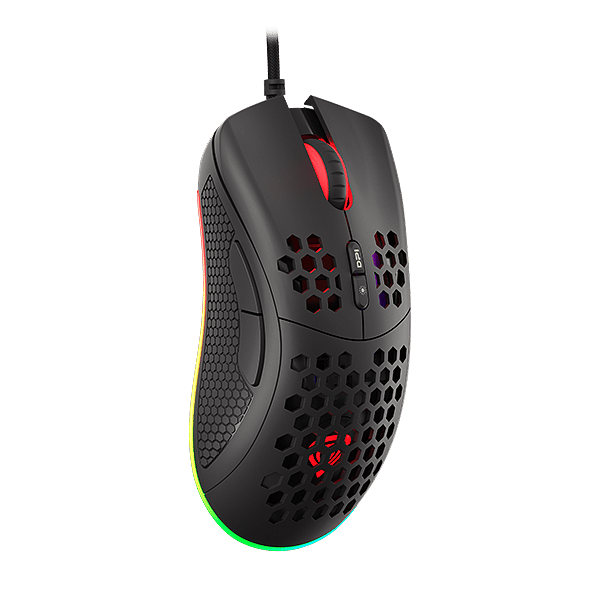 Genesis Krypton 555 8000 DPI RGB Black  Ratón