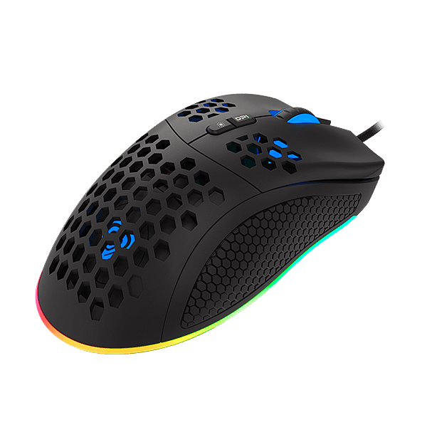 Genesis Krypton 555 8000 DPI RGB Black  Ratón