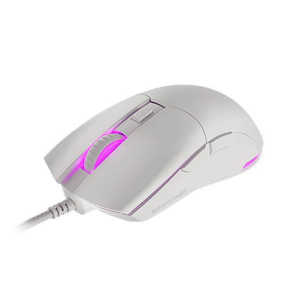Genesis Krypton 750 8000 DPI RGB White  Ratón