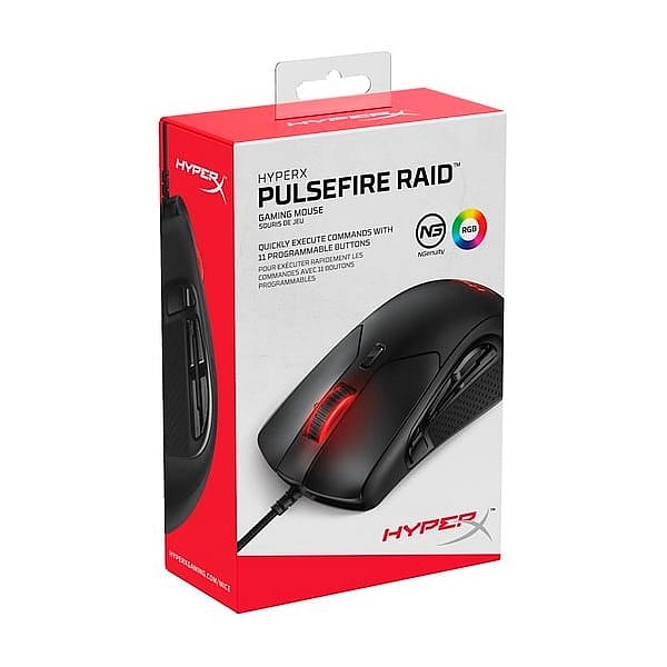 HyperX Pulsefire Raid Gaming  Ratón