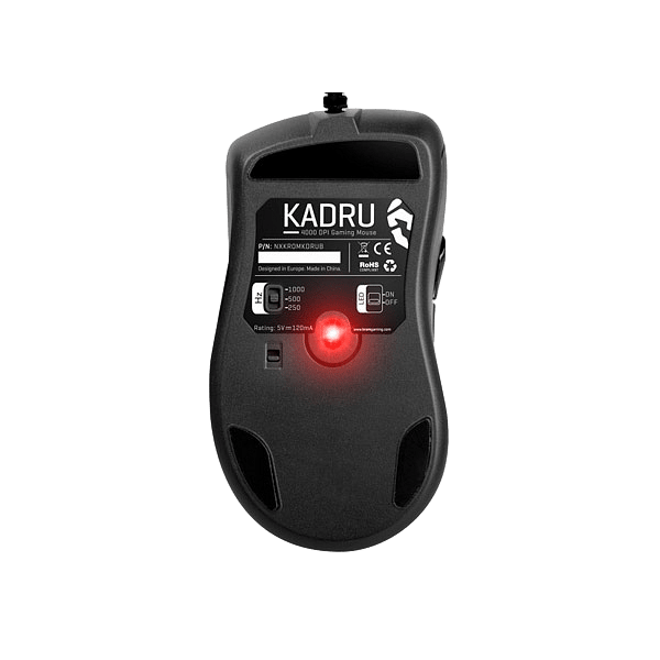 Krom Kadru negro 4000 dpi gaming  Ratón