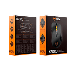 Krom Kadru negro 4000 dpi gaming  Ratón