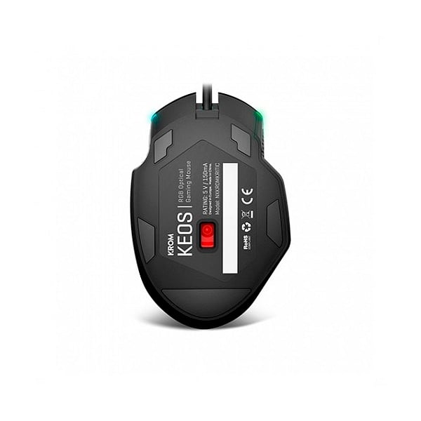 Krom Keos 6400 DPI RGB  Ratón