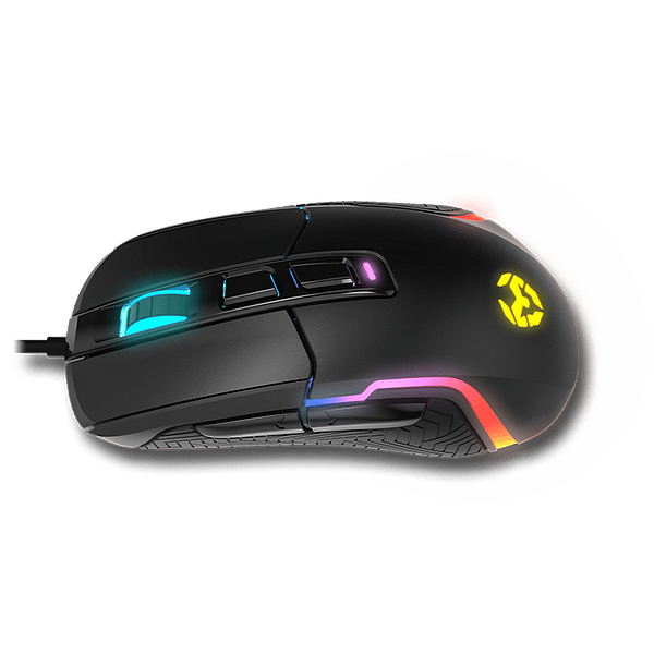 Krom Kick  Ratón Gaming RGB Sensor Óptico 12000 DPI 7 botones