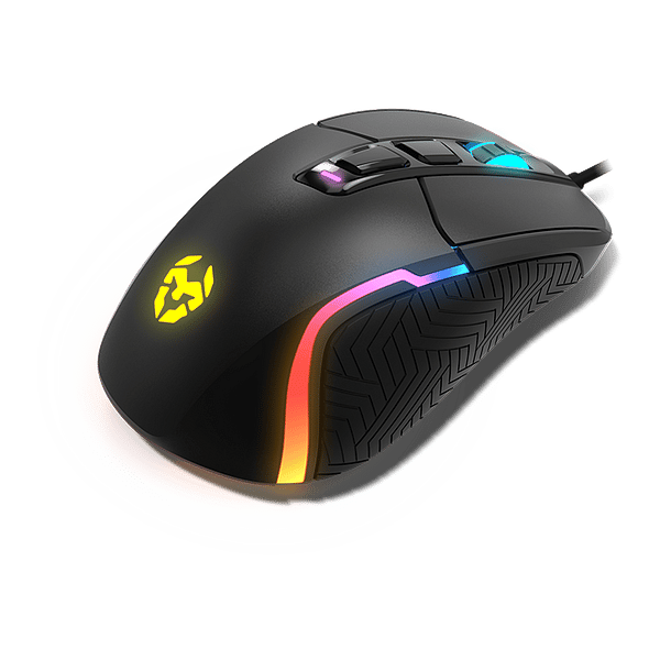 Krom Kick  Ratón Gaming RGB Sensor Óptico 12000 DPI 7 botones