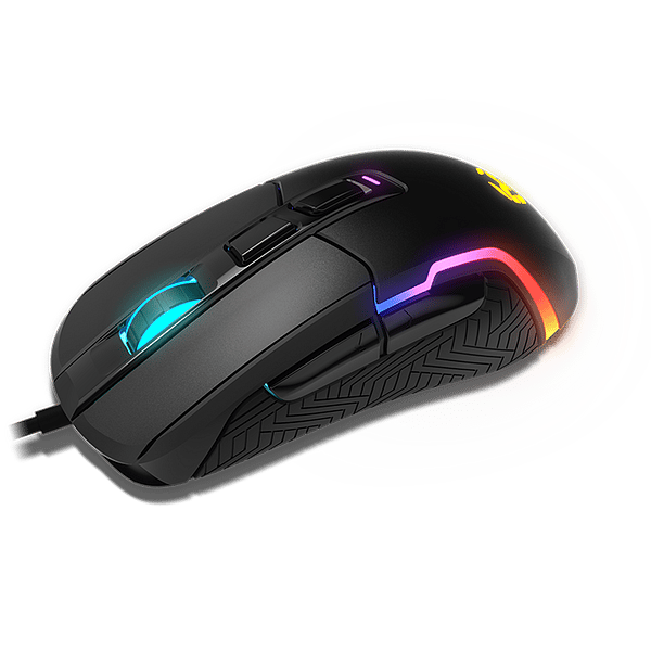 Krom Kick  Ratón Gaming RGB Sensor Óptico 12000 DPI 7 botones