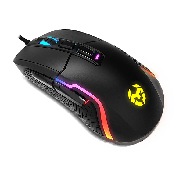 Krom Kick  Ratón Gaming RGB Sensor Óptico 12000 DPI 7 botones