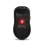 Krom Klever Gaming  Ratón inalámbrico Superlight Sensor Óptico 6 Botones 10000 DPI Black