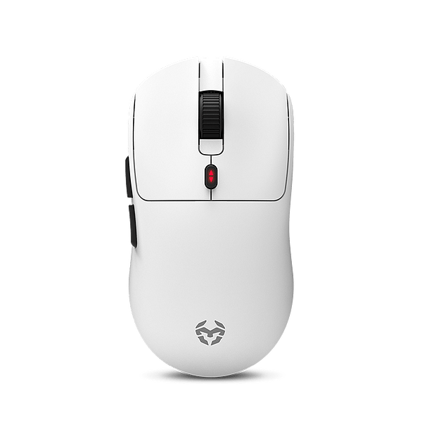 Krom Klever Gaming  Ratón inalámbrico Superlight Sensor Óptico 6 Botones 10000 DPI White
