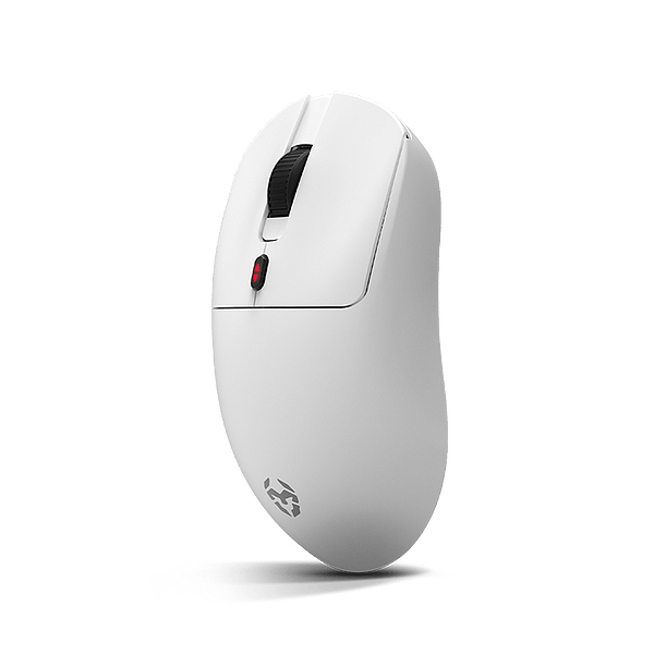 Krom Klever Gaming  Ratón inalámbrico Superlight Sensor Óptico 6 Botones 10000 DPI White
