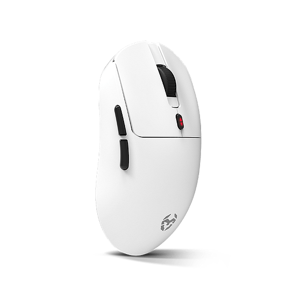 Krom Klever Gaming  Ratón inalámbrico Superlight Sensor Óptico 6 Botones 10000 DPI White