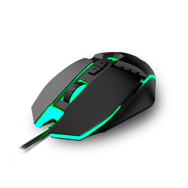 Krom Kalax  Ratón Gaming Sensor Óptico 7 Botones 3200 DPI RGB