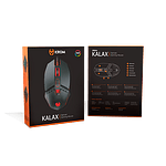 Krom Kalax  Ratón Gaming Sensor Óptico 7 Botones 3200 DPI RGB