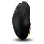 Krom Komet RGB  Ratón inalámbrico Sensor Óptico 8 Botones 2400 DPI