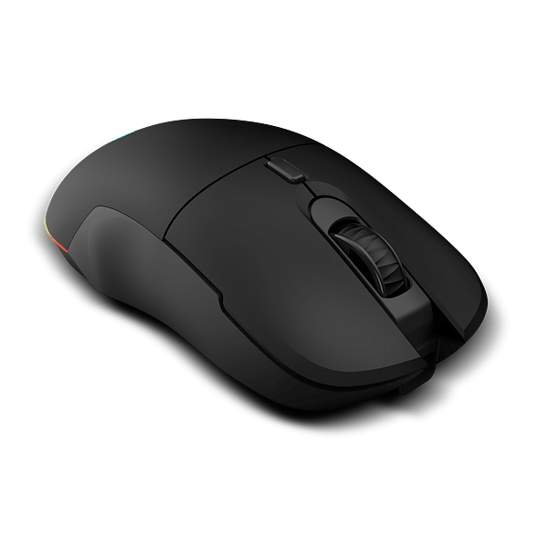 Krom Komet RGB  Ratón inalámbrico Sensor Óptico 8 Botones 2400 DPI