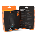 Krom Komet RGB  Ratón inalámbrico Sensor Óptico 8 Botones 2400 DPI