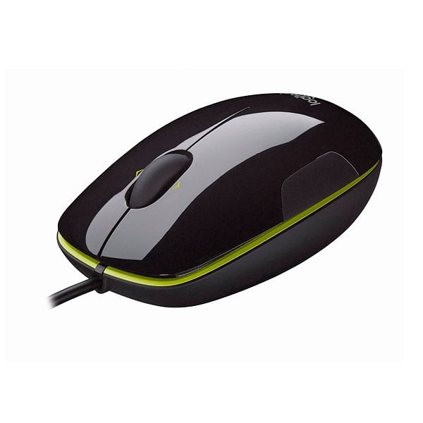 Logitech M150 lime negro  Ratón