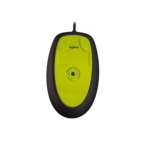 Logitech M150 lime negro  Ratón