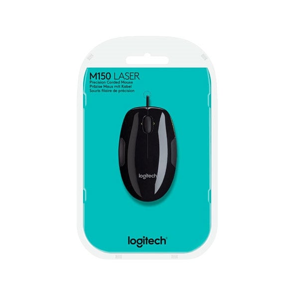 Logitech M150 lime negro  Ratón