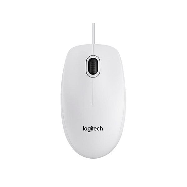 Logitech B100 blanco  Ratón