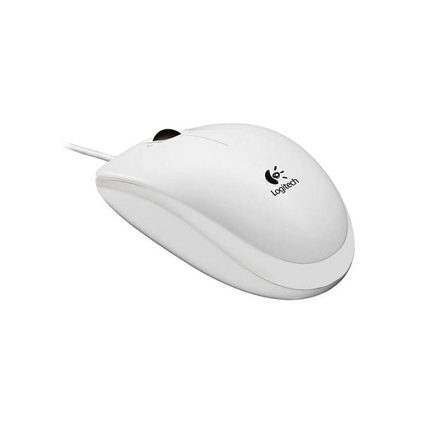 Logitech B100 blanco  Ratón