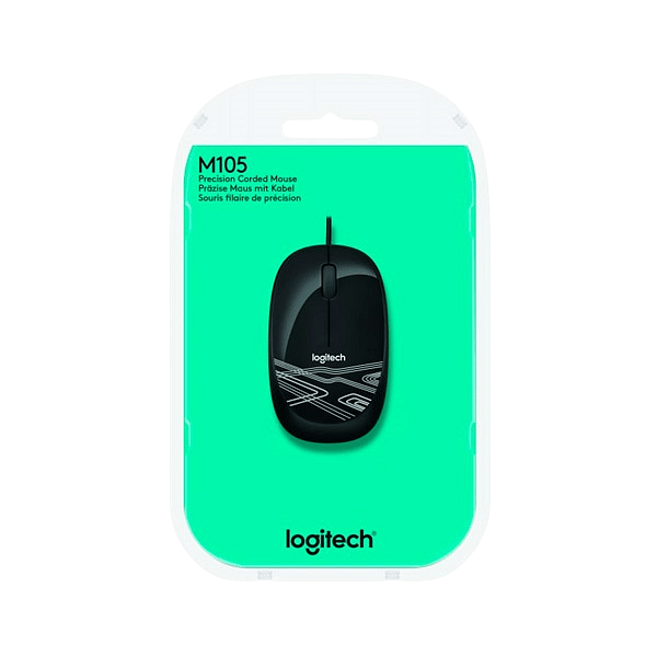 Logitech M105 negro  Ratón