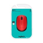 Logitech M171 rojo  Ratón