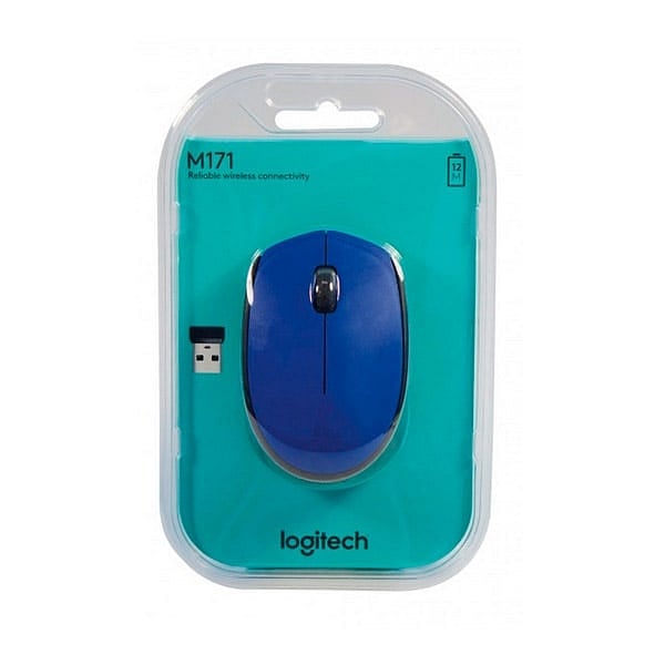 Logitech M171 azul  Ratón