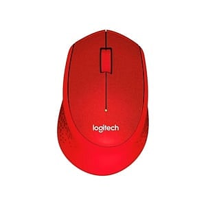 Logitech M330 Silent Plus rojo  Ratón