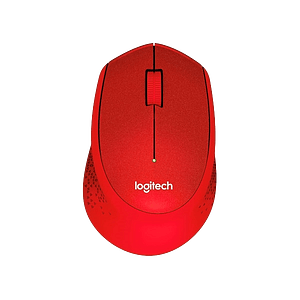 Logitech M330 Silent Plus rojo  Ratón