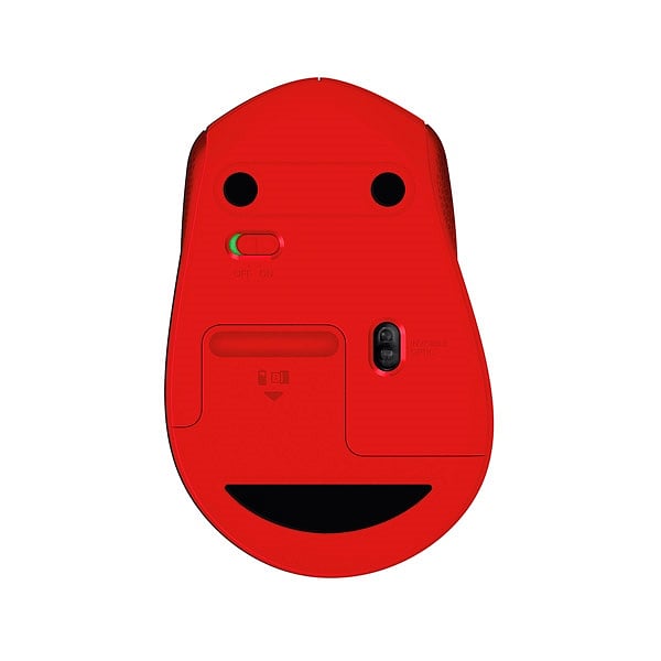 Logitech M330 Silent Plus rojo  Ratón