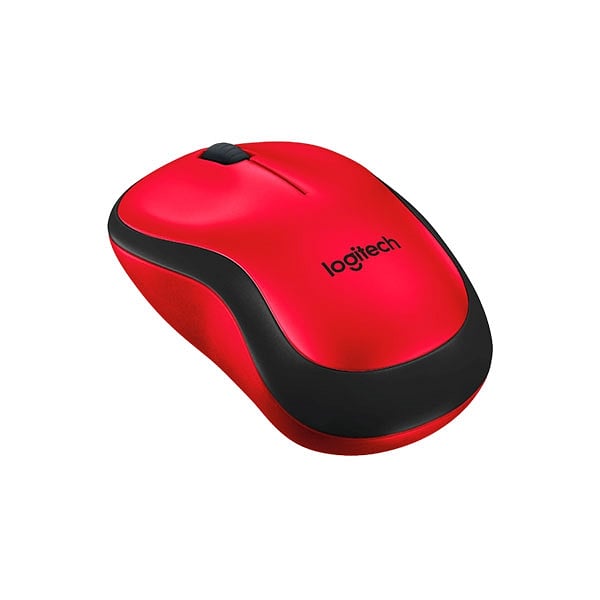 Logitech M220 Silent Rojo  Ratón