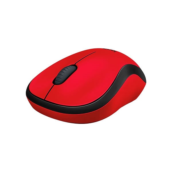 Logitech M220 Silent Rojo  Ratón