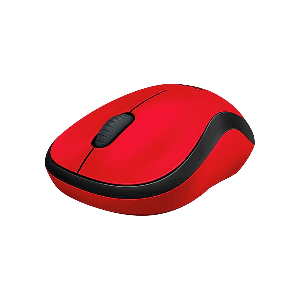 Logitech M220 Silent Rojo  Ratón