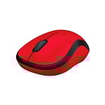 Logitech M220 Silent Rojo  Ratón