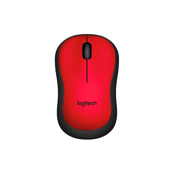 Logitech M220 Silent Rojo  Ratón
