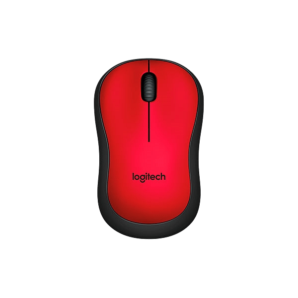 Logitech M220 Silent Rojo  Ratón