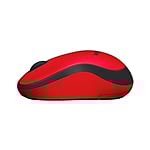 Logitech M220 Silent Rojo  Ratón