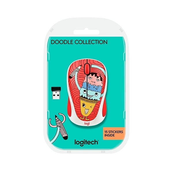 Logitech m238 wireless doodle collection triple  Ratón