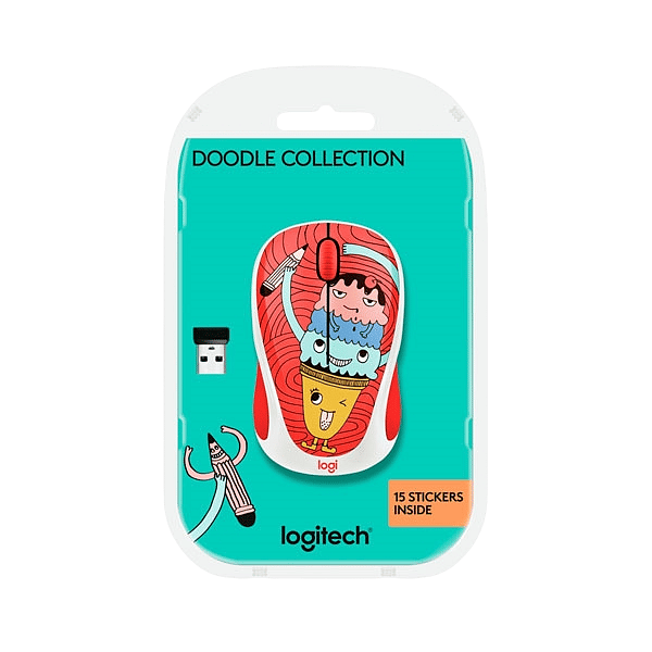 Logitech m238 wireless doodle collection triple  Ratón