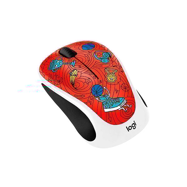 Mouse logitech m238 optico wireless doodle collection