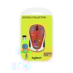 Mouse logitech m238 optico wireless doodle collection