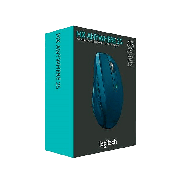 Logitech MX Anywhere 2S azul Bluetooth  Wireless  Ratón