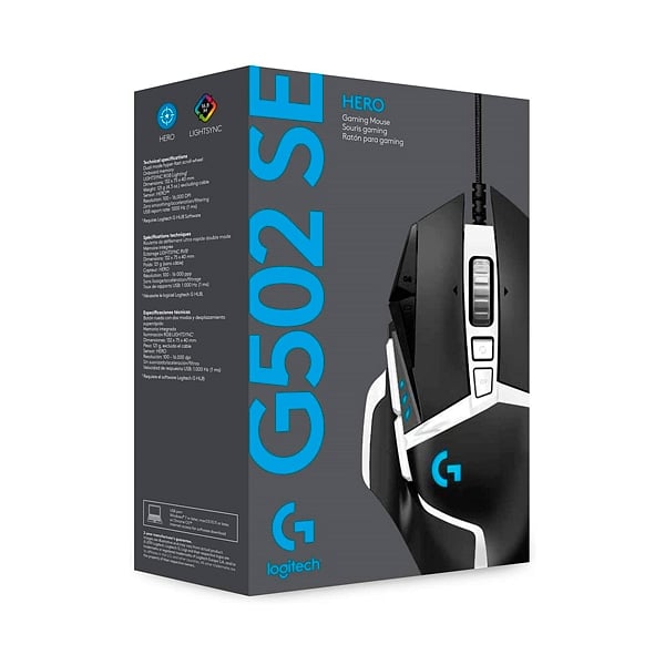 Logitech G502 Special Edition Ratón Gaming 16000DPI  Ratón