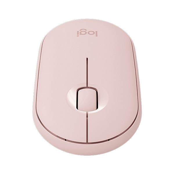 Logitech Pebble M350 Óptico Bluetooth Rosa  Ratón