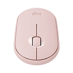 Logitech Pebble M350 Óptico Bluetooth Rosa  Ratón