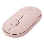 Logitech Pebble M350 Óptico Bluetooth Rosa  Ratón